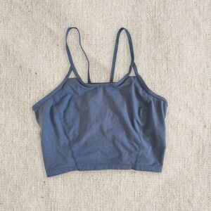 Prana Women's Blue Sports Bra Size Small SM Yoga Pilates Athleisure